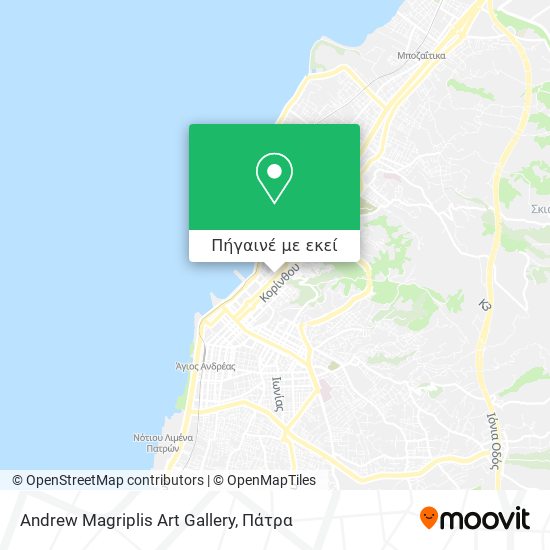 Andrew Magriplis Art Gallery χάρτης