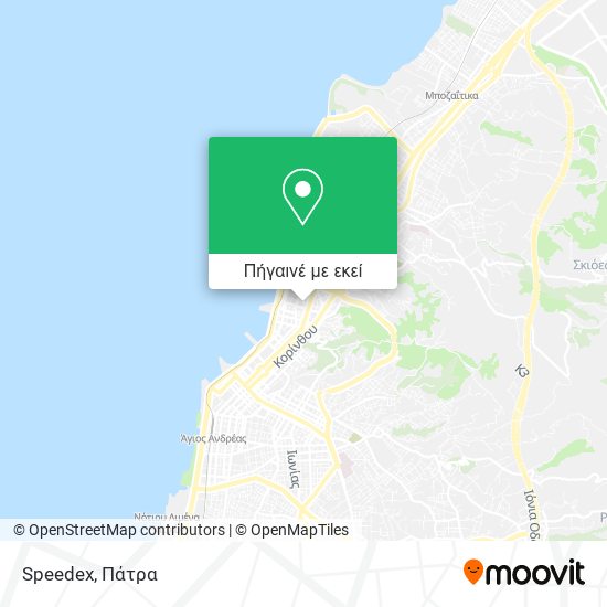 Speedex χάρτης