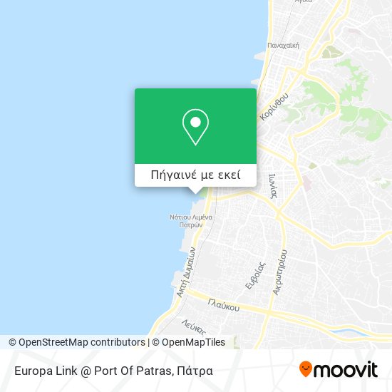 Europa Link @ Port Of Patras χάρτης