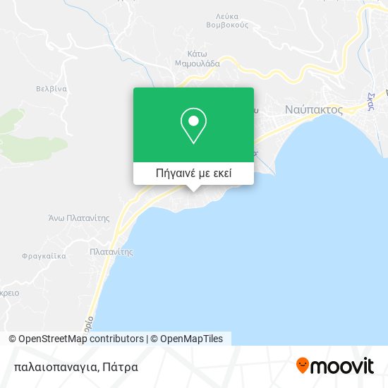 παλαιοπαναγια χάρτης