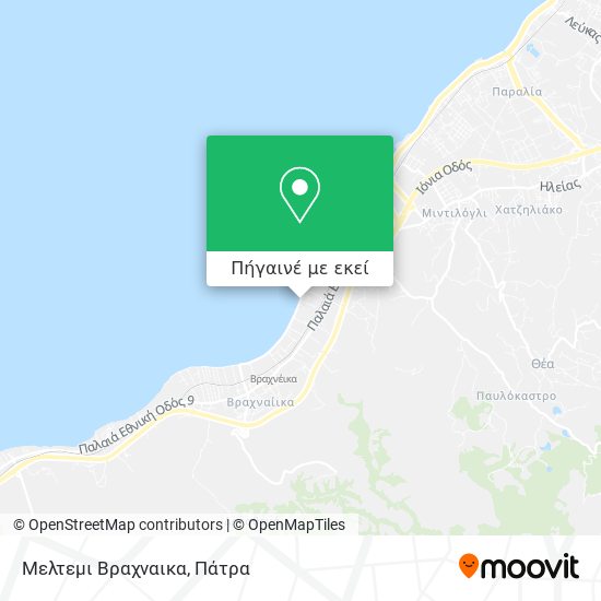 Μελτεμι Βραχναικα χάρτης