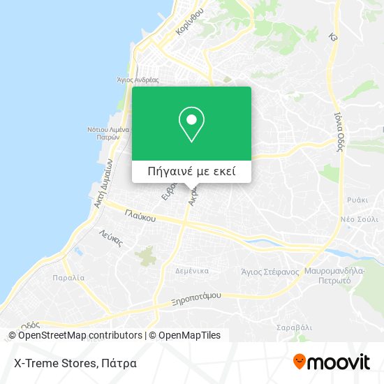 X-Treme Stores χάρτης