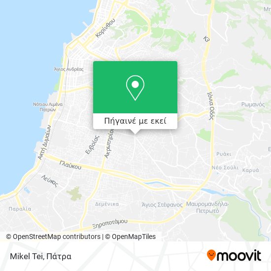 Mikel Tei χάρτης