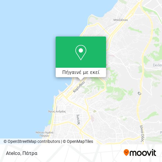 Atelco χάρτης