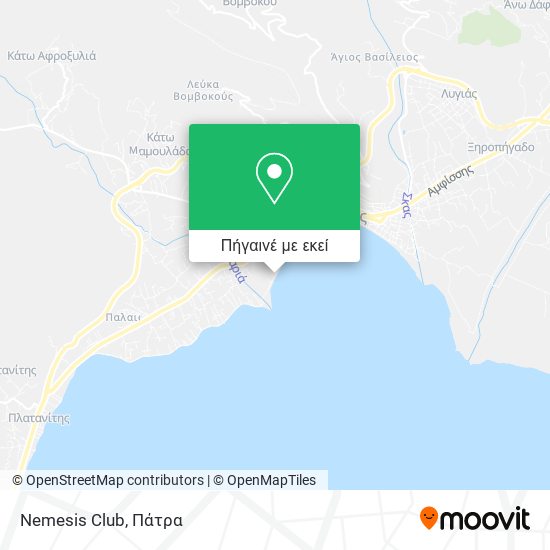 Nemesis Club χάρτης