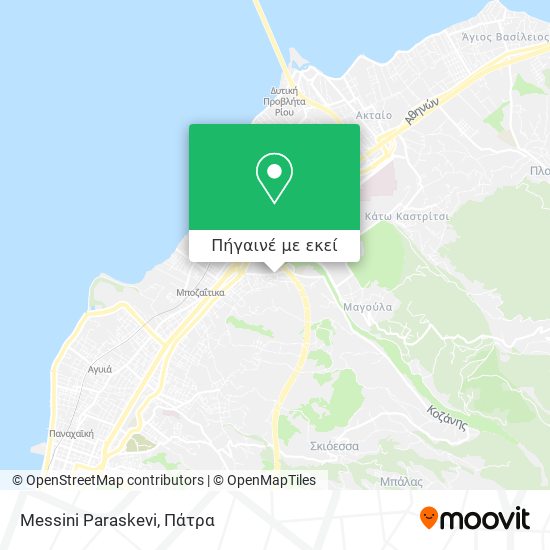 Messini Paraskevi χάρτης
