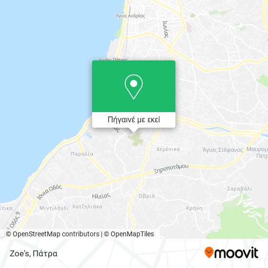 Zoe's χάρτης