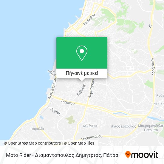 Moto Rider - Διαμαντοπουλος Δημητριος χάρτης