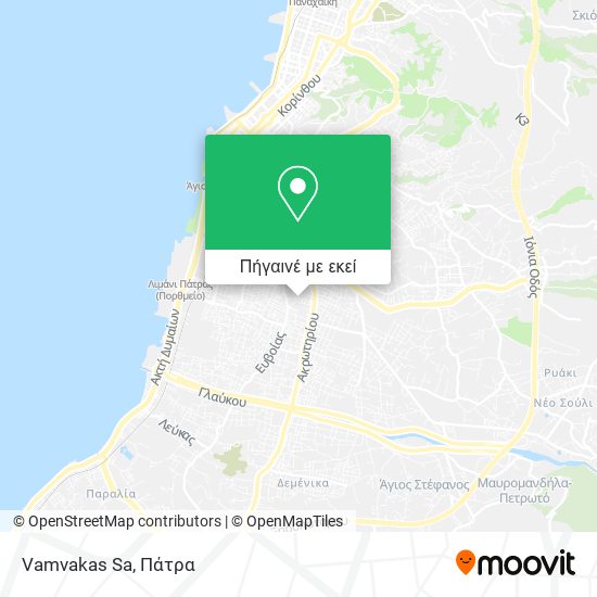 Vamvakas Sa χάρτης