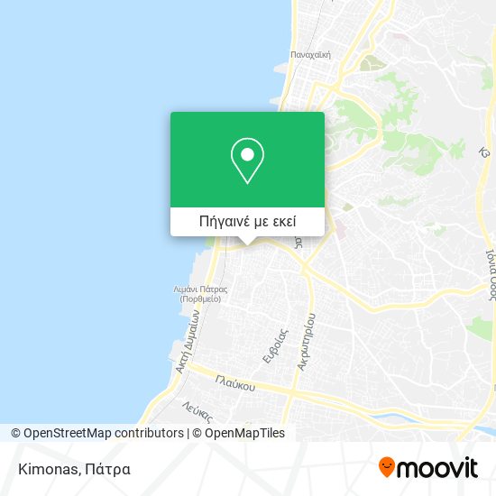 Kimonas χάρτης