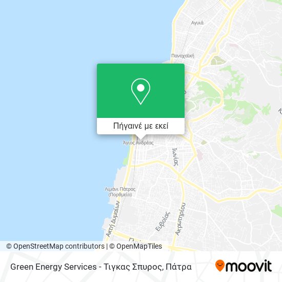Green Energy Services - Τιγκας Σπυρος χάρτης