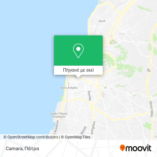 Camara χάρτης