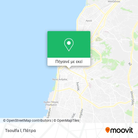 Tsoulfa I χάρτης