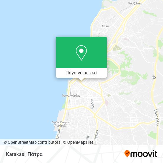 Karakasi χάρτης