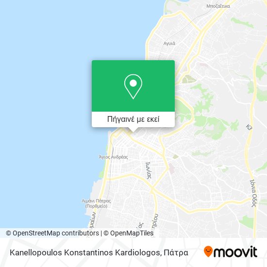 Kanellopoulos Konstantinos Kardiologos χάρτης