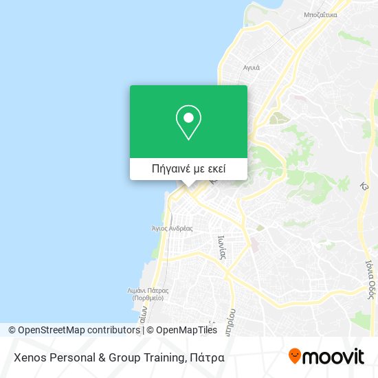 Xenos Personal & Group Training χάρτης