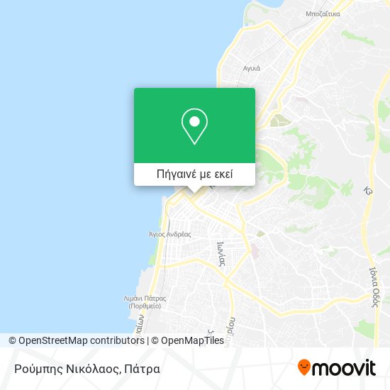 Ρούμπης Νικόλαος χάρτης