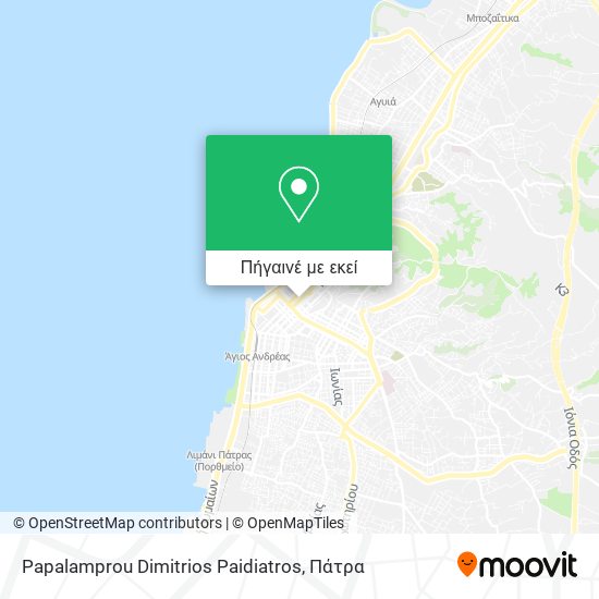 Papalamprou Dimitrios Paidiatros χάρτης