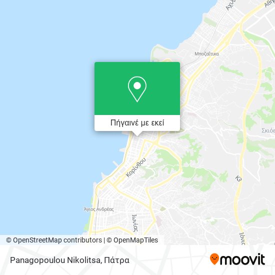 Panagopoulou Nikolitsa χάρτης
