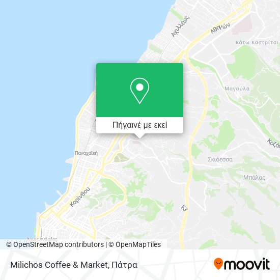 Milichos Coffee & Market χάρτης