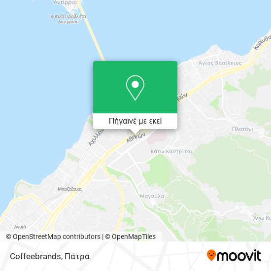 Coffeebrands χάρτης