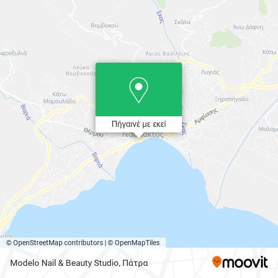 Modelo Nail & Beauty Studio χάρτης