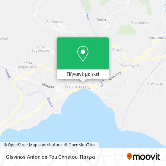 Glavinos Antonios Tou Christou χάρτης