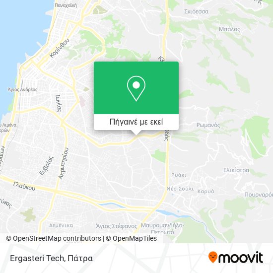 Ergasteri Tech χάρτης