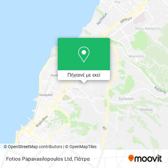 Fotios Papavasilopoulos Ltd χάρτης