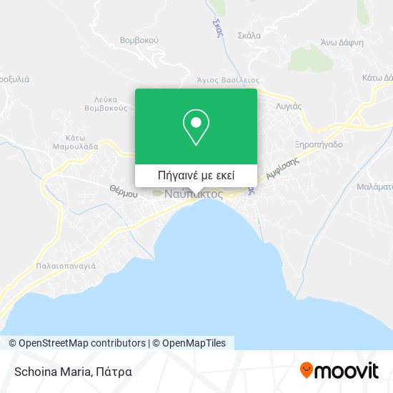 Schoina Maria χάρτης