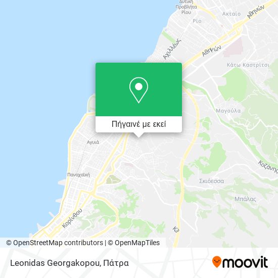 Leonidas Georgakopou χάρτης