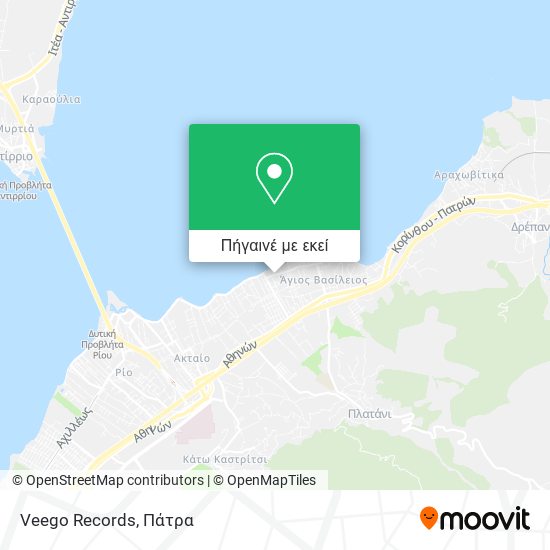 Veego Records χάρτης