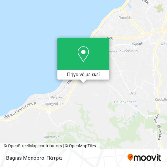 Bagias Monopro χάρτης