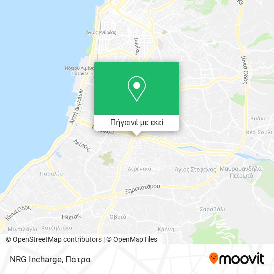 NRG Incharge χάρτης