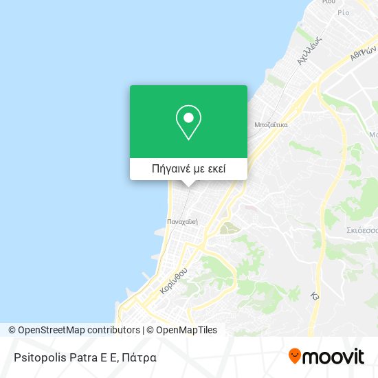Psitopolis Patra E E χάρτης