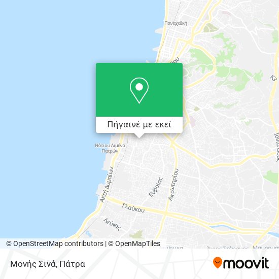 Μονής Σινά χάρτης