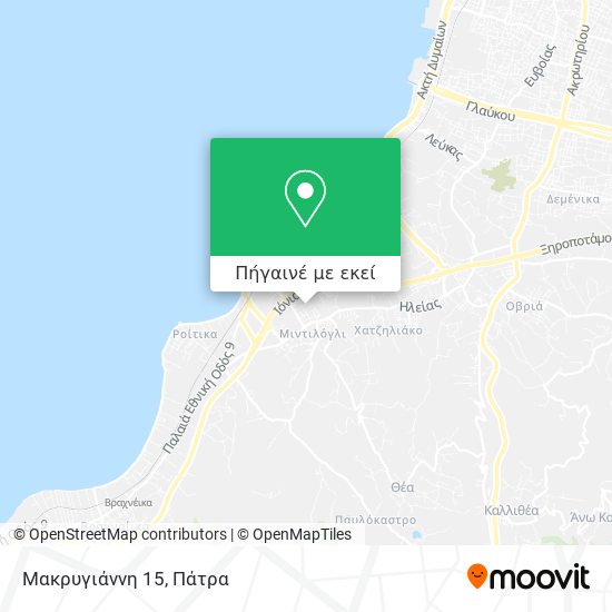 Μακρυγιάννη 15 χάρτης