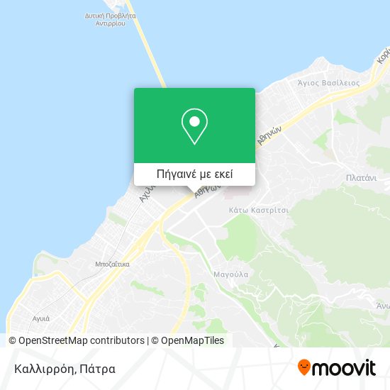 Καλλιρρόη χάρτης