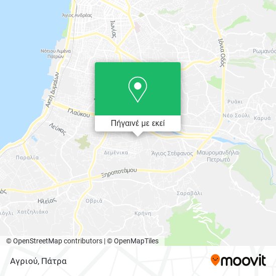 Αγριού χάρτης