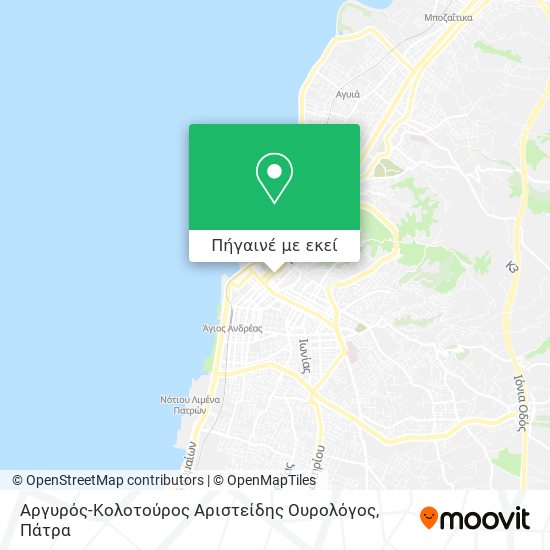 Αργυρός-Κολοτούρος Αριστείδης Ουρολόγος χάρτης