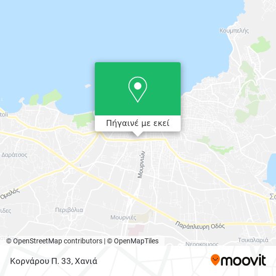 Κορνάρου Π. 33 χάρτης