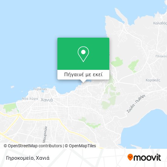 Γηροκομείο χάρτης