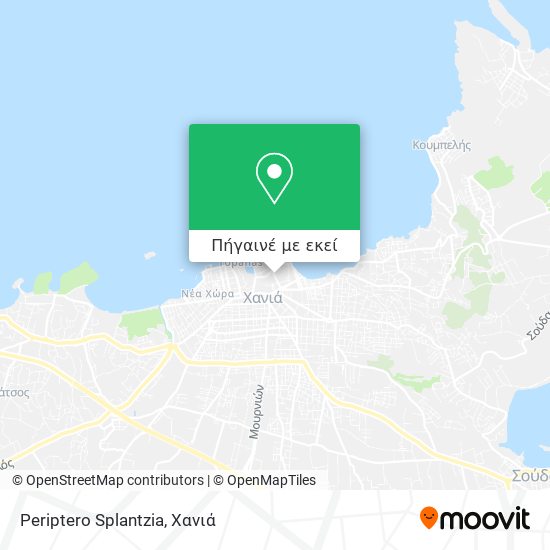 Periptero Splantzia χάρτης