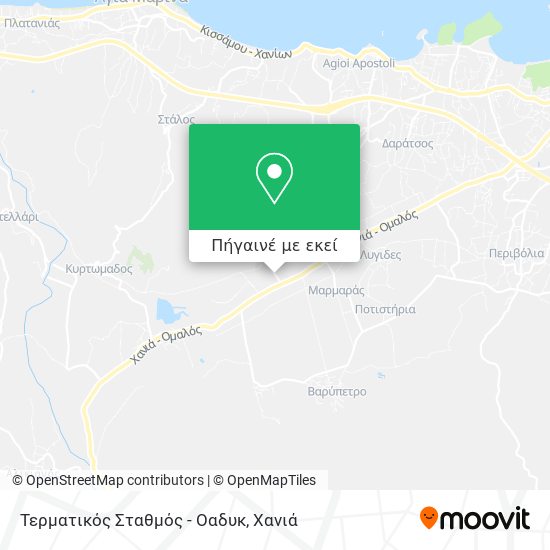 Τερματικός Σταθμός - Οαδυκ χάρτης