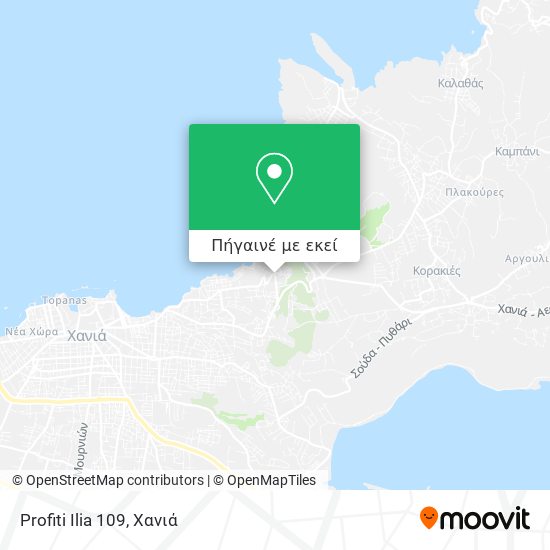 Profiti Ilia 109 χάρτης