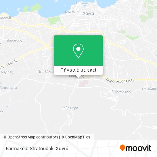 Farmakeio Stratoudak χάρτης