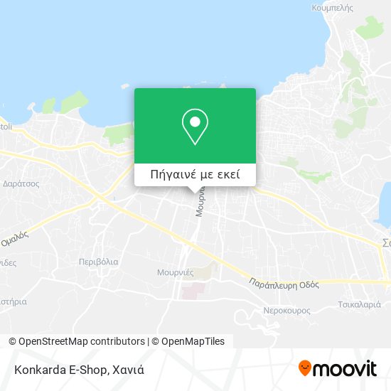 Konkarda E-Shop χάρτης
