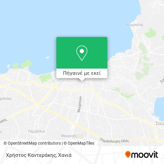 Χρήστος Καντεράκης χάρτης