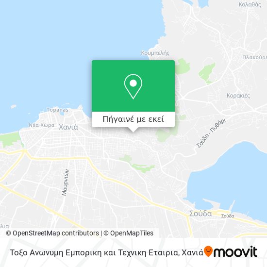 Τοξο Ανωνυμη Εμπορικη και Τεχνικη Εταιρια χάρτης