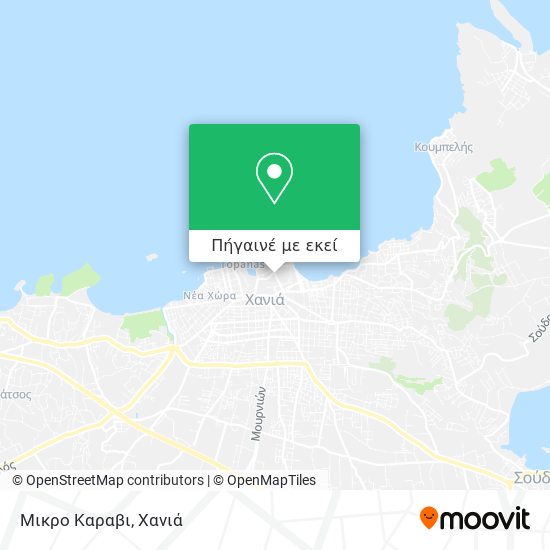 Μικρο Καραβι χάρτης